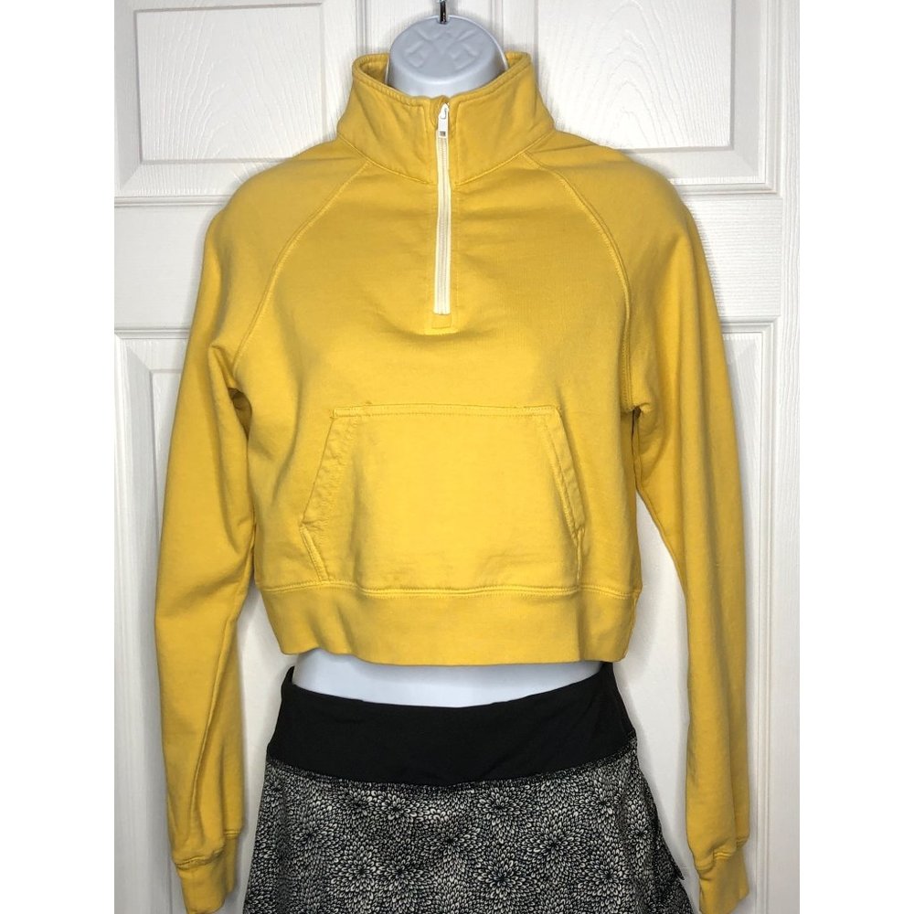 J.Galt crop Sweatshirt yellow